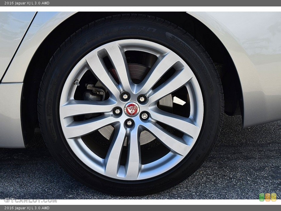 2016 Jaguar XJ L 3.0 AWD Wheel and Tire Photo #142994782