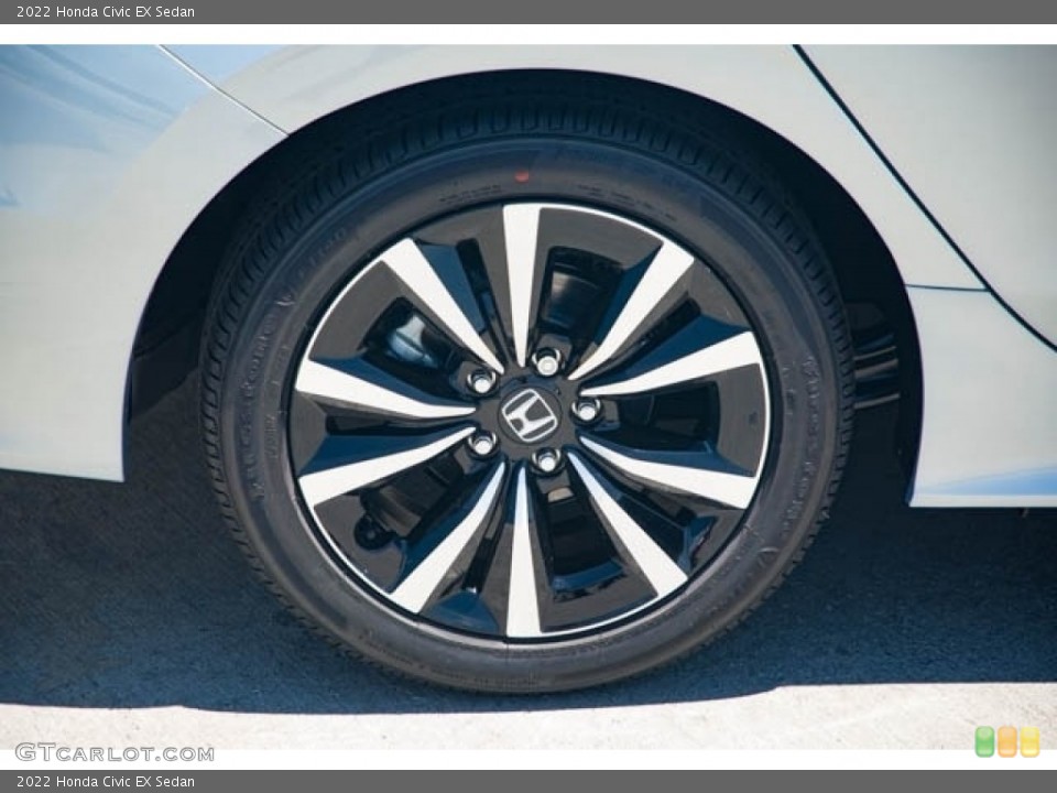 2022 Honda Civic EX Sedan Wheel and Tire Photo #143007470