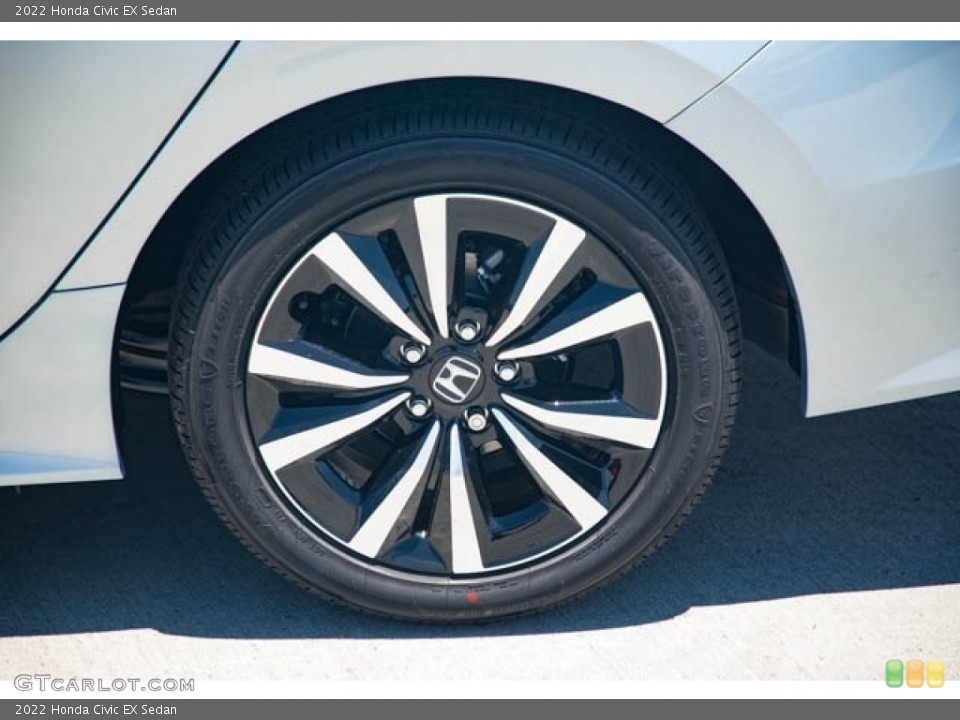 2022 Honda Civic EX Sedan Wheel and Tire Photo #143007518