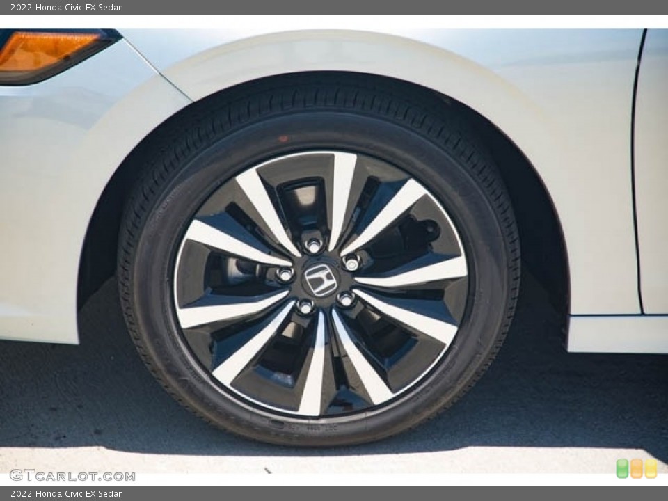 2022 Honda Civic EX Sedan Wheel and Tire Photo #143007542