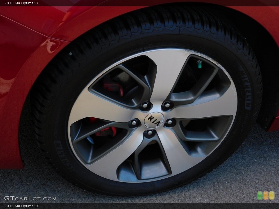 2018 Kia Optima SX Wheel and Tire Photo #143008859