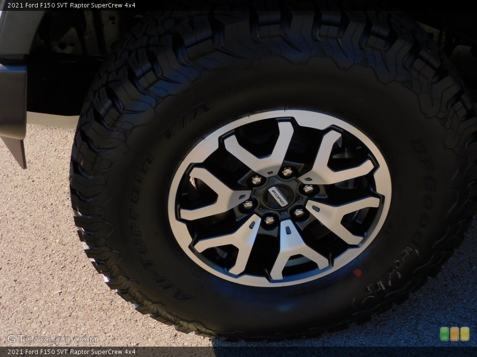 2021 Ford F150 SVT Raptor SuperCrew 4x4 Wheel and Tire Photo #143010473
