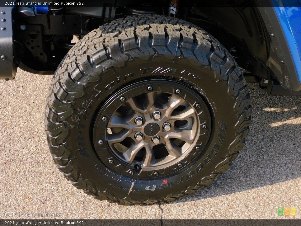 2021 Jeep Wrangler Unlimited Rubicon 392 Wheel and Tire Photo #143016289