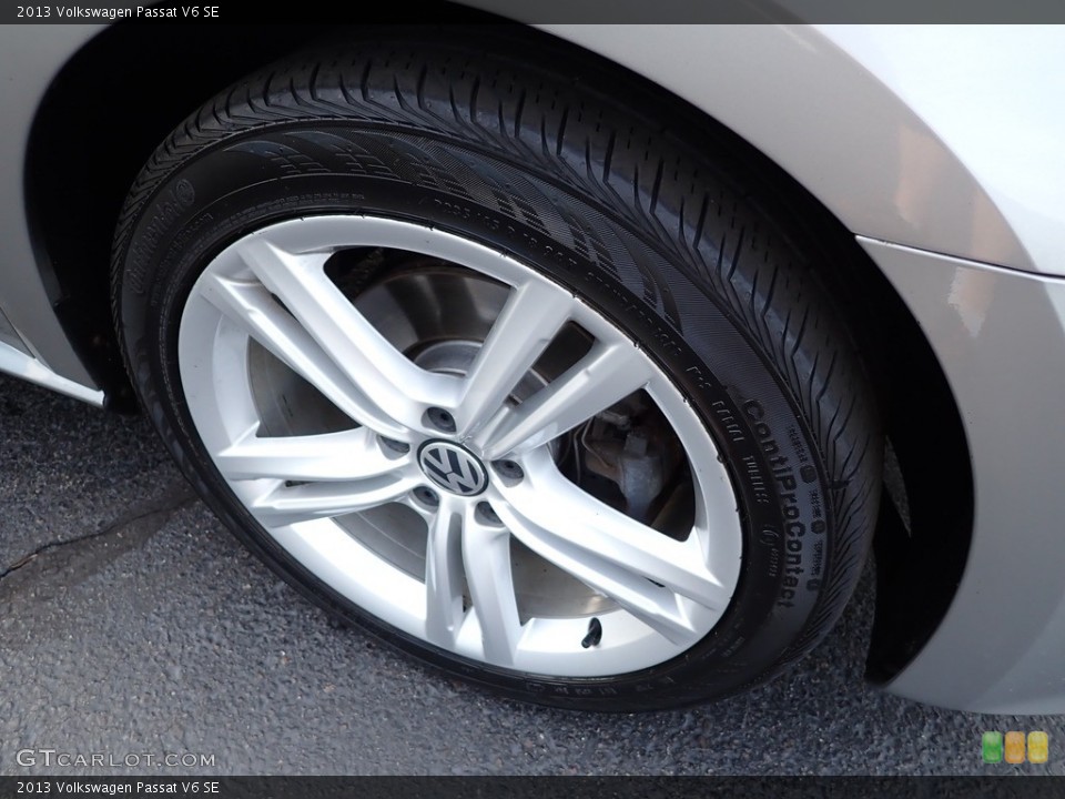 2013 Volkswagen Passat V6 SE Wheel and Tire Photo #143017907