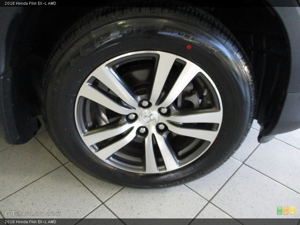 2018 Honda Pilot EX-L AWD Wheel and Tire Photo #143026095