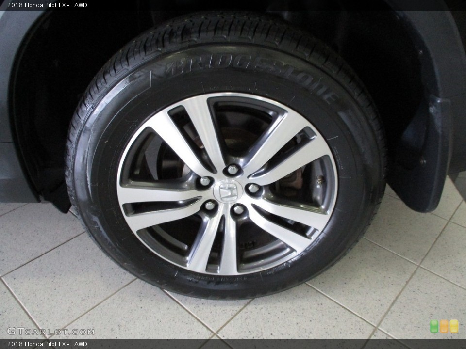 2018 Honda Pilot EX-L AWD Wheel and Tire Photo #143026192
