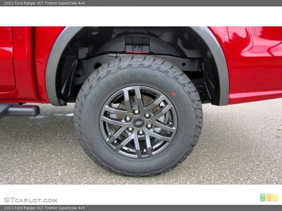 2021 Ford Ranger XLT Tremor SuperCrew 4x4 Wheel and Tire Photo #143029460