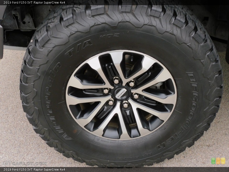 2019 Ford F150 SVT Raptor SuperCrew 4x4 Wheel and Tire Photo #143038941