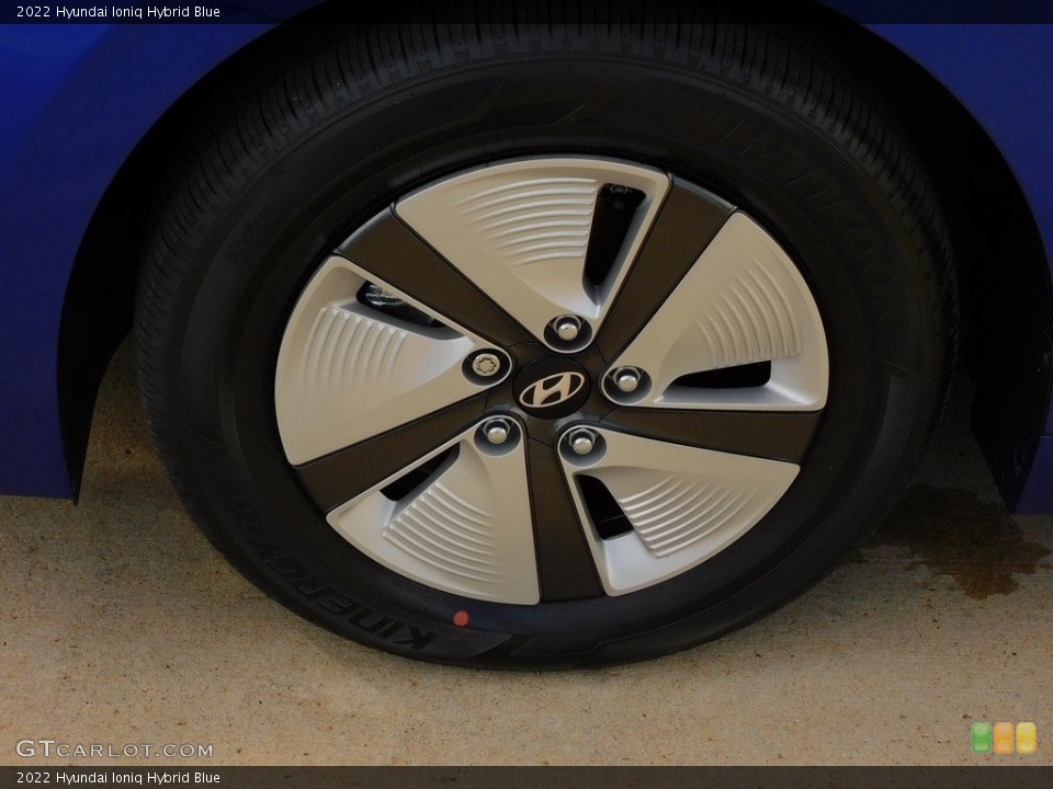 2022 Hyundai Ioniq Hybrid Blue Wheel and Tire Photo #143039214