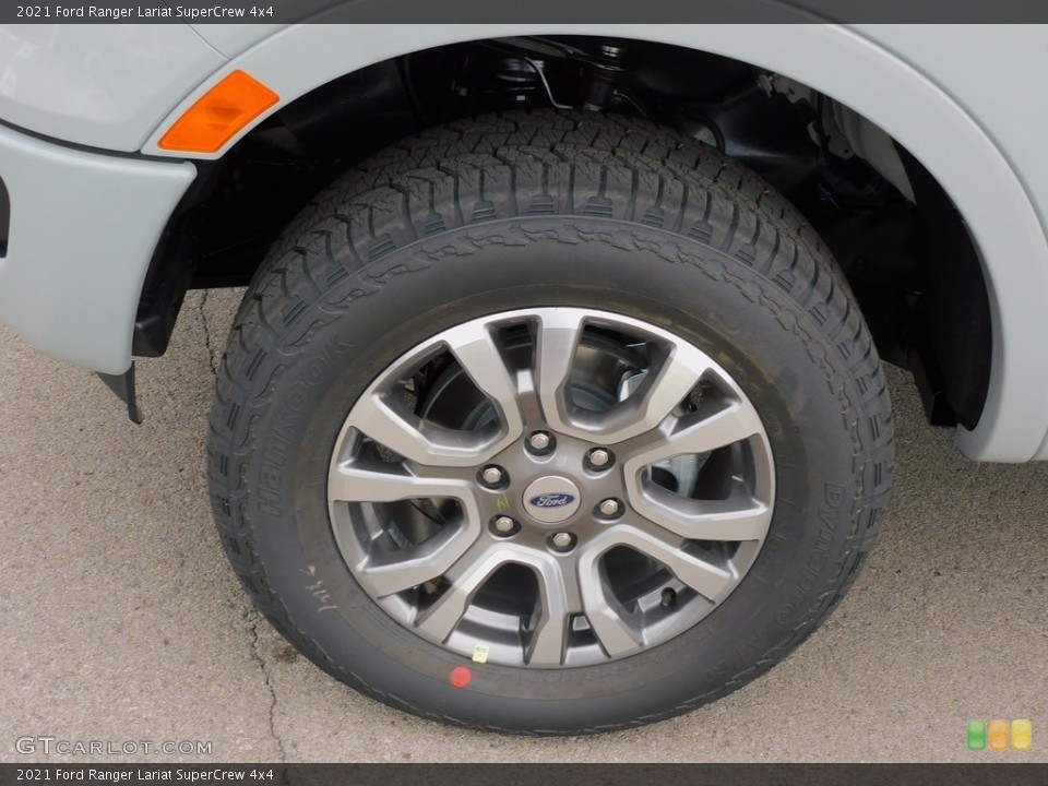 2021 Ford Ranger Lariat SuperCrew 4x4 Wheel and Tire Photo #143048636