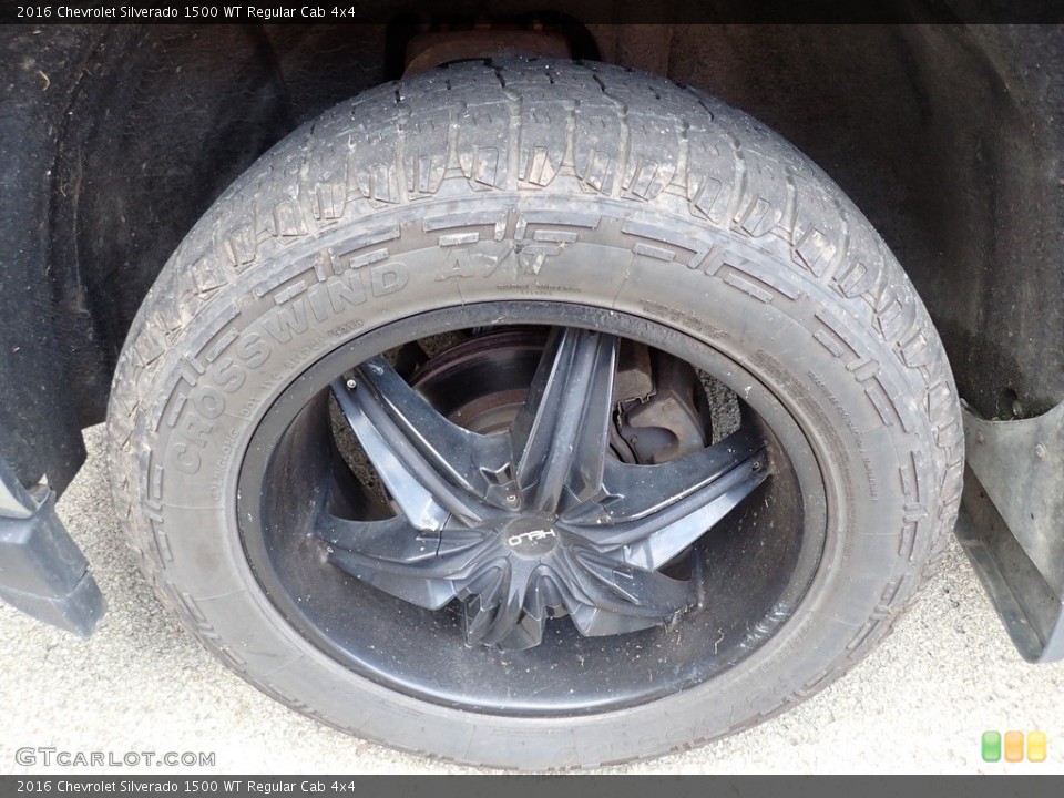 2016 Chevrolet Silverado 1500 Custom Wheel and Tire Photo #143049587