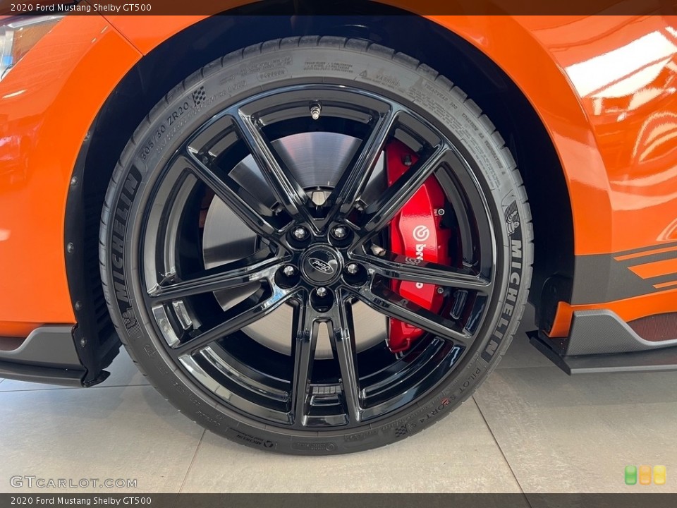 2020 Ford Mustang Shelby GT500 Wheel and Tire Photo #143051426