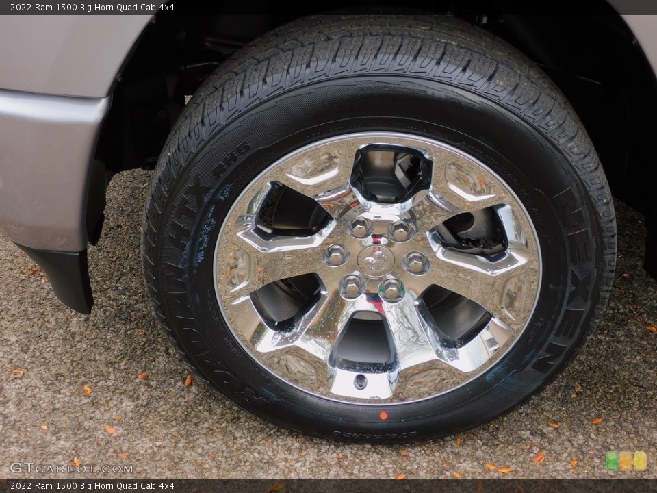 2022 Ram 1500 Big Horn Quad Cab 4x4 Wheel and Tire Photo #143066568