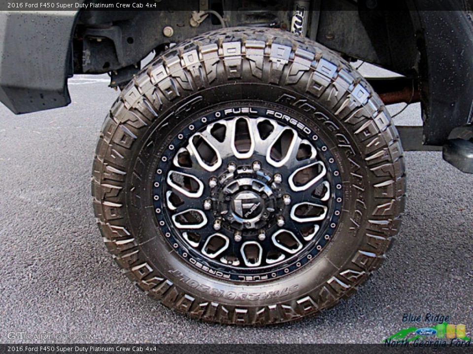 2016 Ford F450 Super Duty Custom Wheel and Tire Photo #143070887