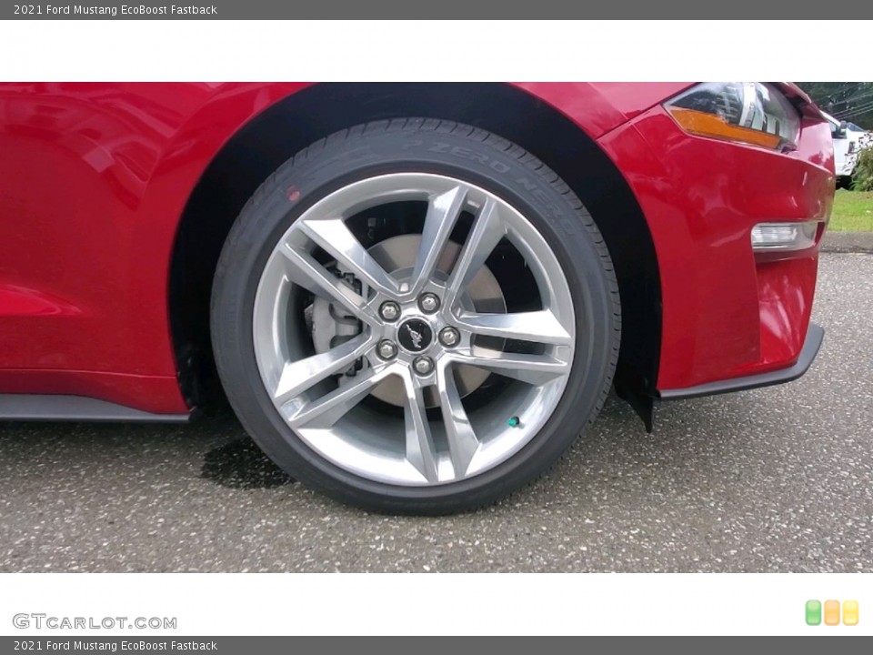 2021 Ford Mustang EcoBoost Fastback Wheel and Tire Photo #143071265