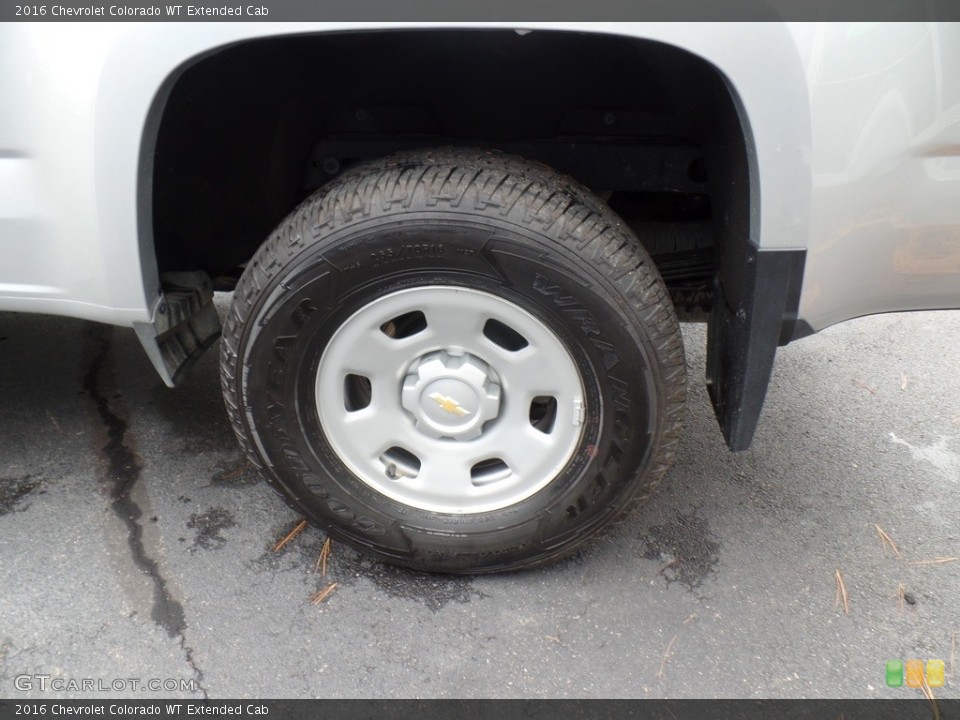 2016 Chevrolet Colorado WT Extended Cab Wheel and Tire Photo #143074553