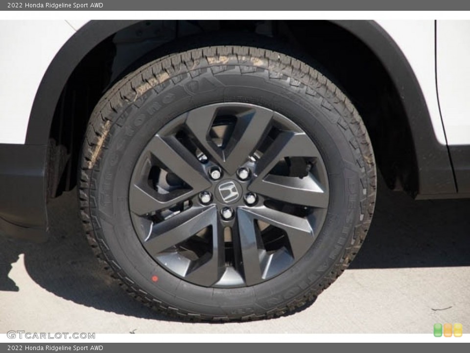 2022 Honda Ridgeline Sport AWD Wheel and Tire Photo #143082475