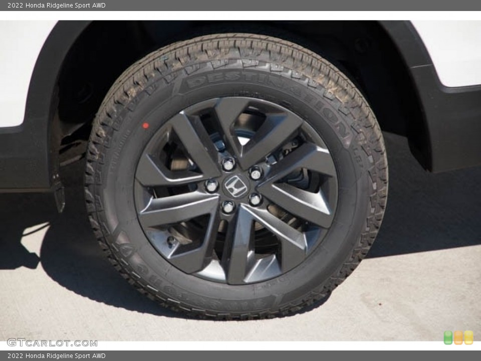 2022 Honda Ridgeline Sport AWD Wheel and Tire Photo #143082493