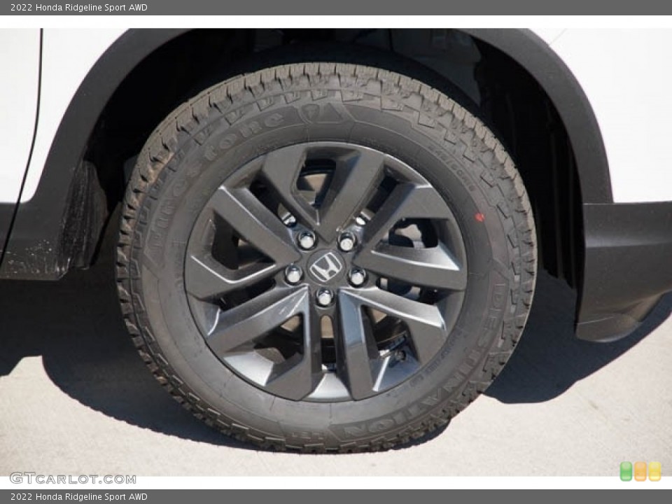 2022 Honda Ridgeline Sport AWD Wheel and Tire Photo #143082535