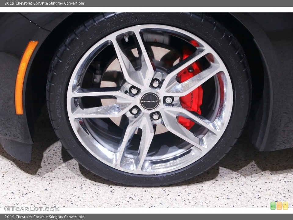 2019 Chevrolet Corvette Stingray Convertible Wheel and Tire Photo #143084914