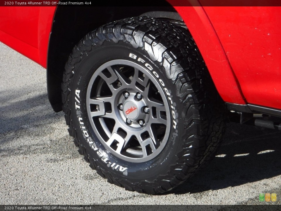2020 Toyota 4Runner TRD Off-Road Premium 4x4 Wheel and Tire Photo #143087029
