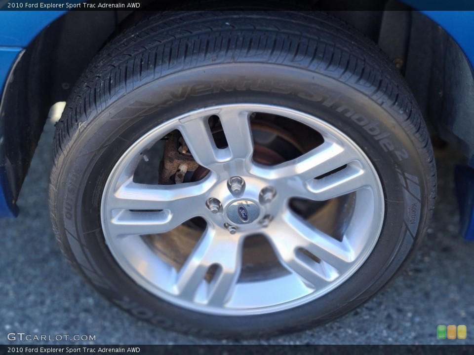 2010 Ford Explorer Sport Trac Adrenalin AWD Wheel and Tire Photo #143088352