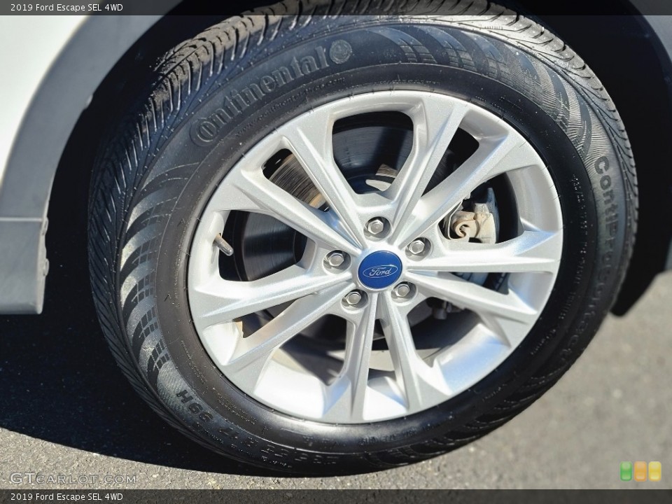 2019 Ford Escape SEL 4WD Wheel and Tire Photo #143088908
