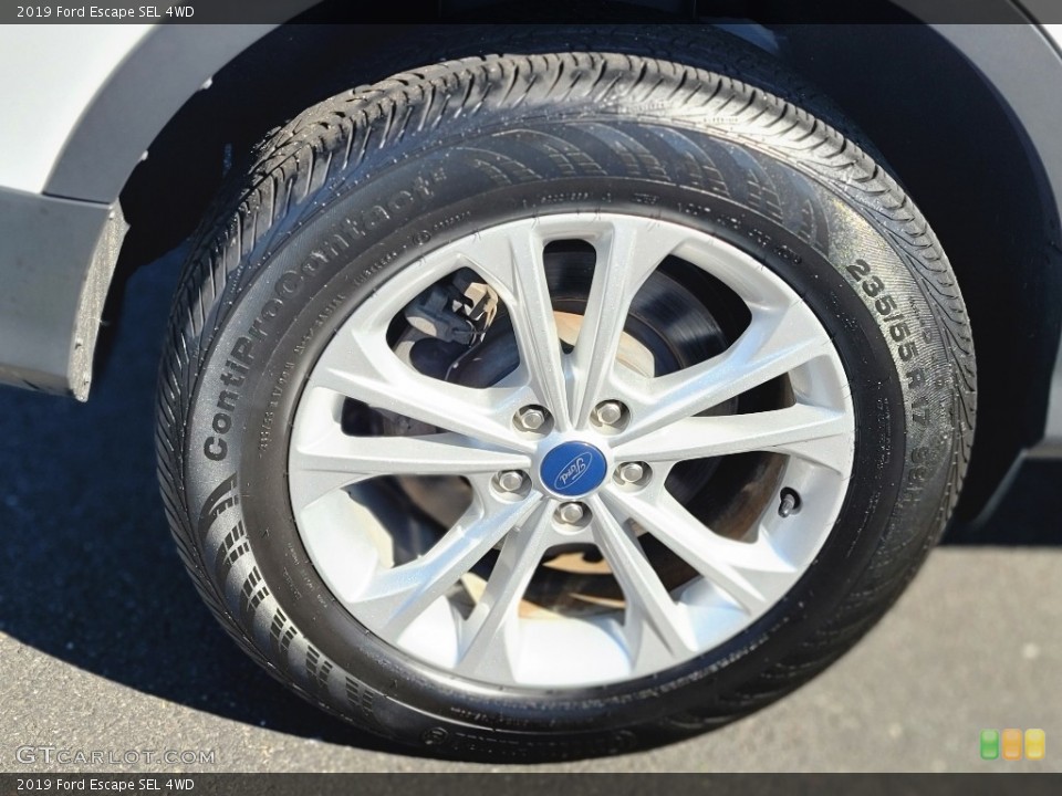 2019 Ford Escape SEL 4WD Wheel and Tire Photo #143089004