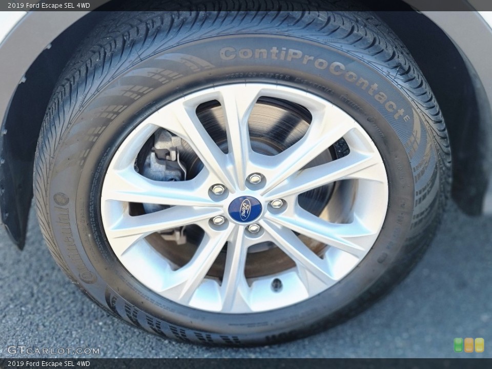 2019 Ford Escape SEL 4WD Wheel and Tire Photo #143089076