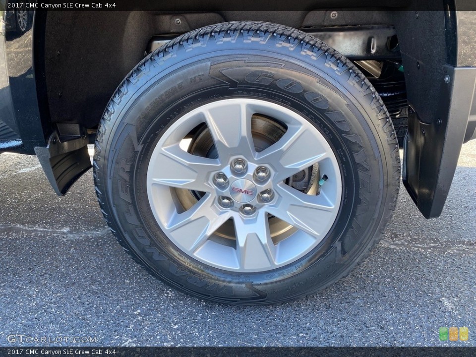 2017 GMC Canyon SLE Crew Cab 4x4 Wheel and Tire Photo #143090438