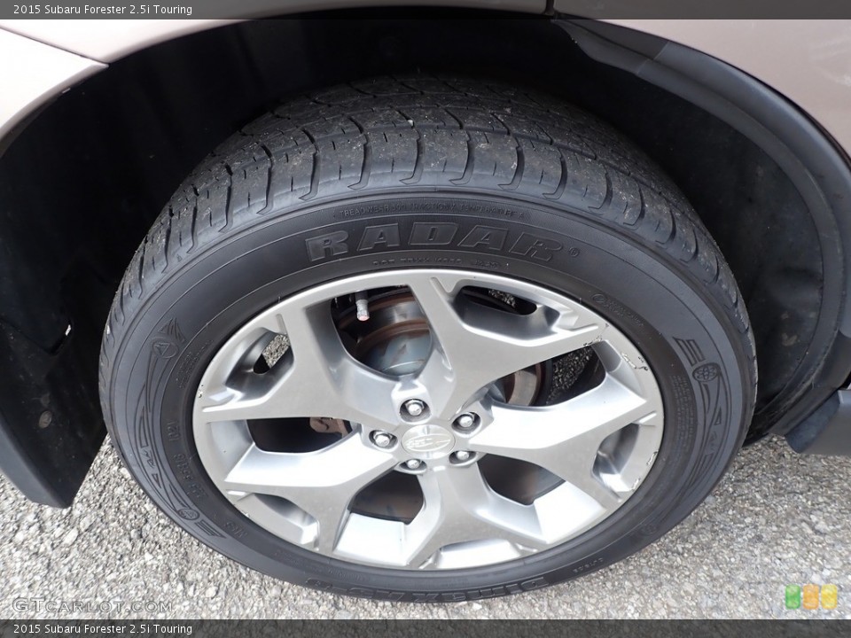 2015 Subaru Forester 2.5i Touring Wheel and Tire Photo #143098123