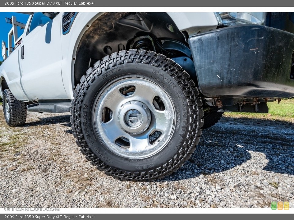 2009 Ford F350 Super Duty XLT Regular Cab 4x4 Wheel and Tire Photo #143106032