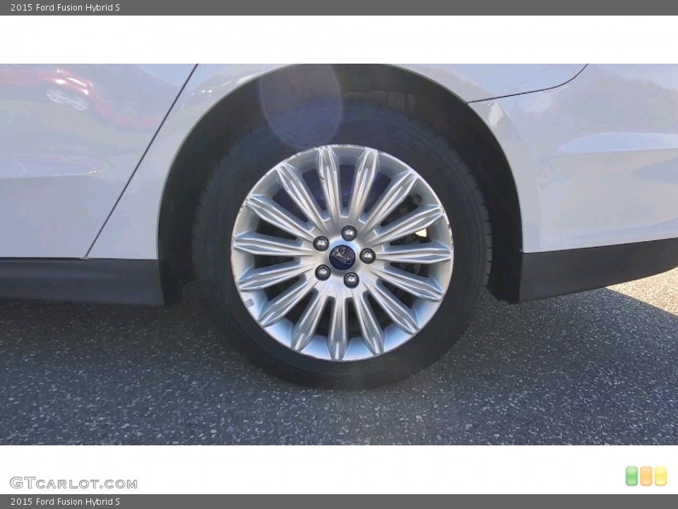 2015 Ford Fusion Hybrid S Wheel and Tire Photo #143110841