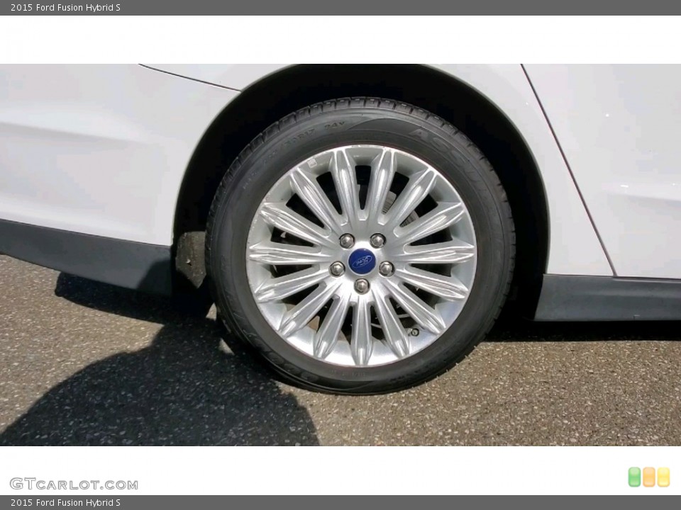 2015 Ford Fusion Hybrid S Wheel and Tire Photo #143110856