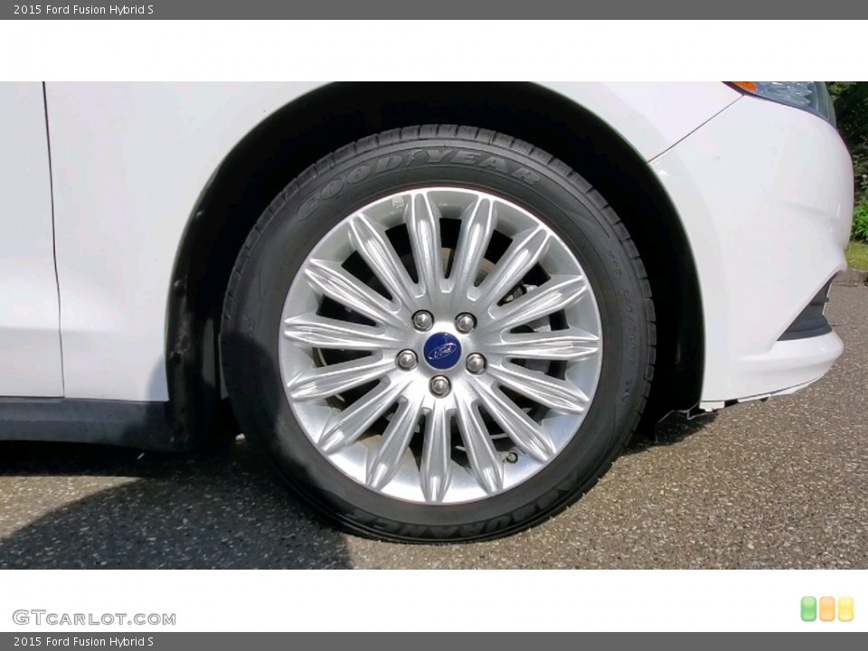2015 Ford Fusion Hybrid S Wheel and Tire Photo #143110886
