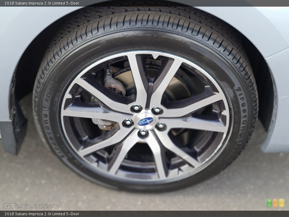 2018 Subaru Impreza 2.0i Limited 5-Door Wheel and Tire Photo #143114095