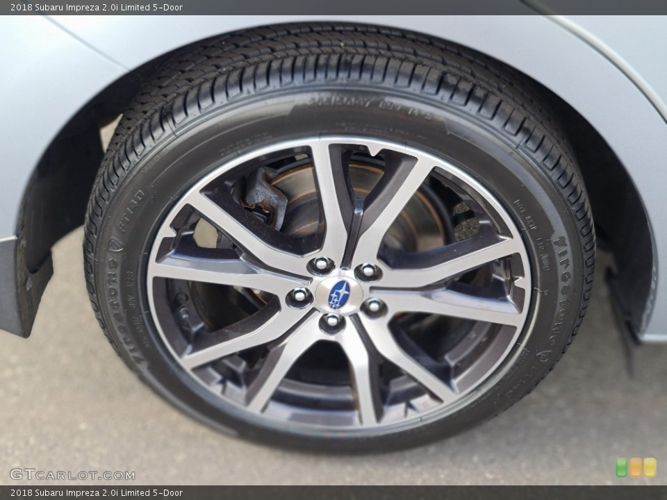 2018 Subaru Impreza 2.0i Limited 5-Door Wheel and Tire Photo #143114158