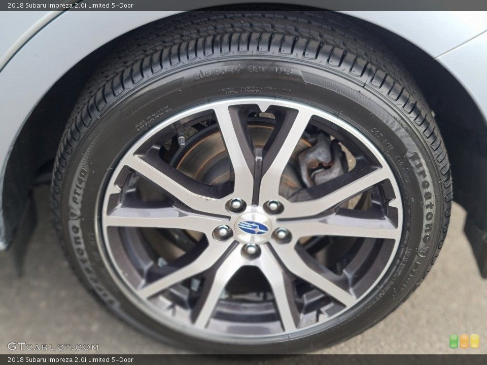 2018 Subaru Impreza 2.0i Limited 5-Door Wheel and Tire Photo #143114245