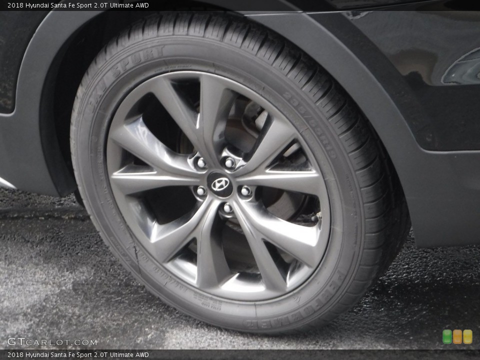 2018 Hyundai Santa Fe Sport 2.0T Ultimate AWD Wheel and Tire Photo #143120488