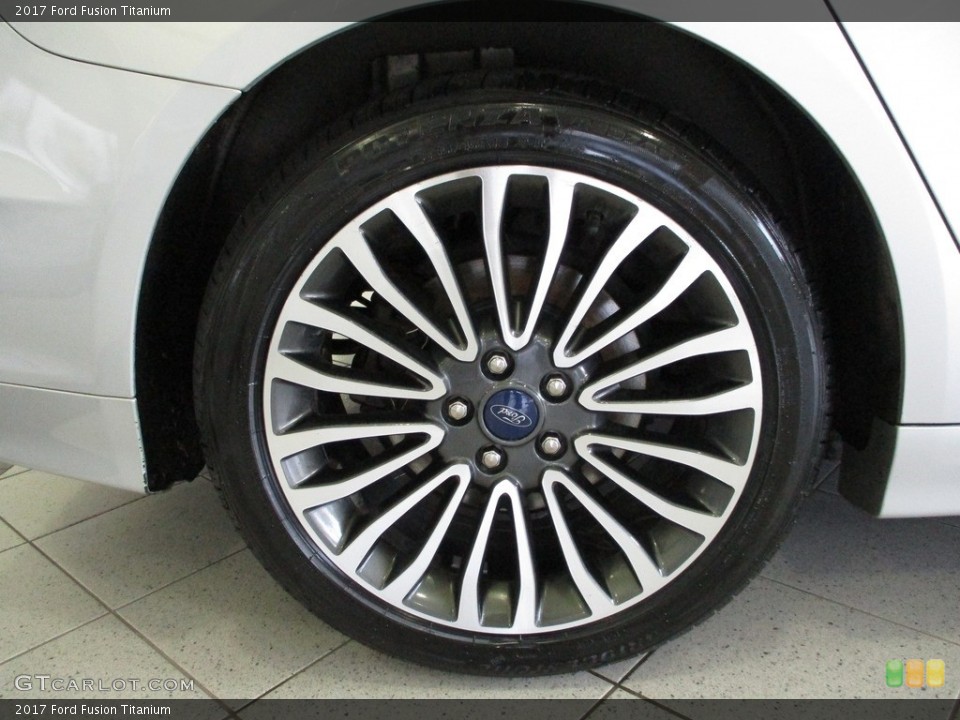 2017 Ford Fusion Titanium Wheel and Tire Photo #143120869