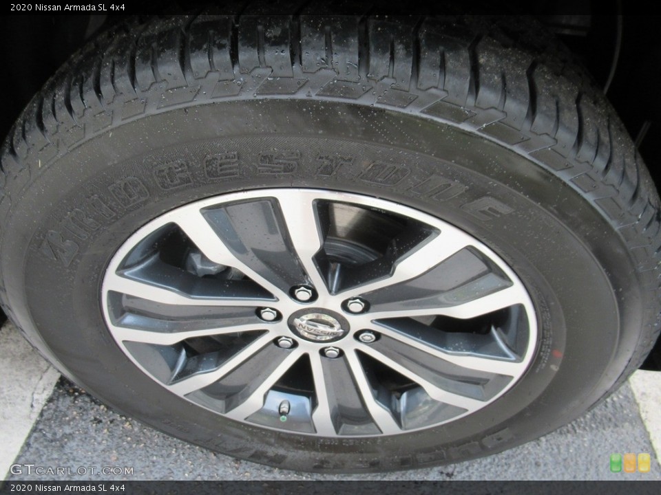 2020 Nissan Armada SL 4x4 Wheel and Tire Photo #143125394