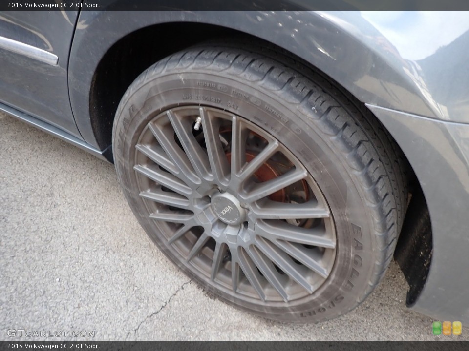 2015 Volkswagen CC Custom Wheel and Tire Photo #143134035
