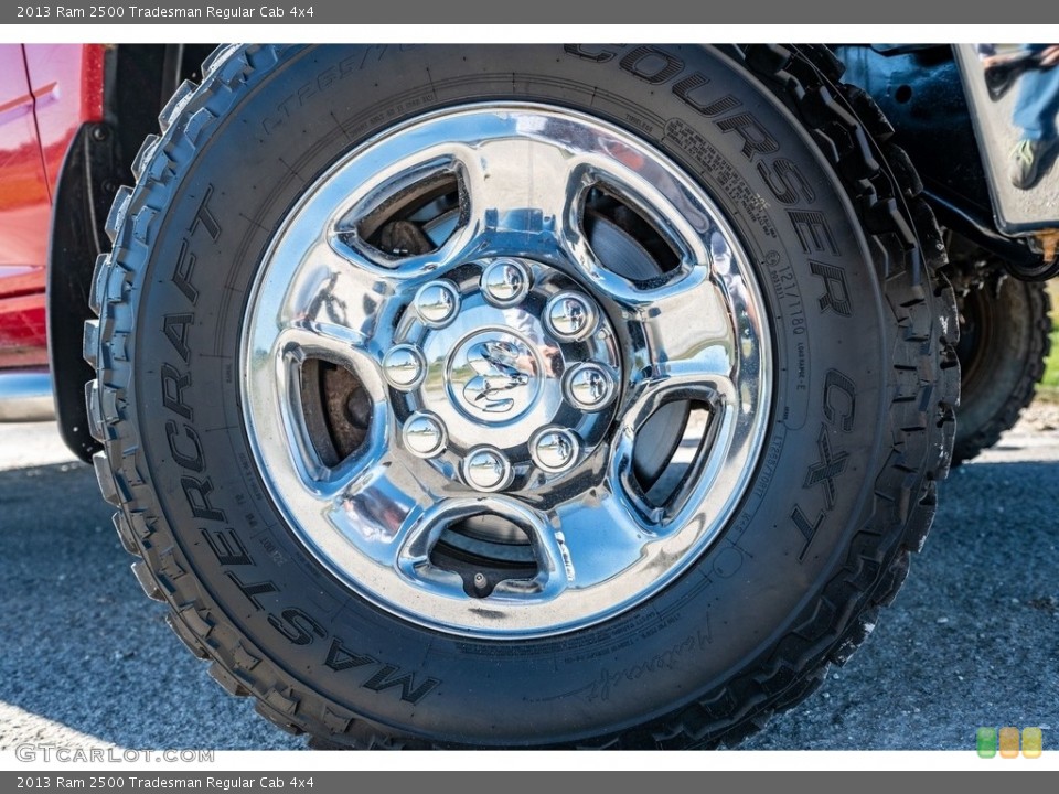 2013 Ram 2500 Tradesman Regular Cab 4x4 Wheel and Tire Photo #143135517