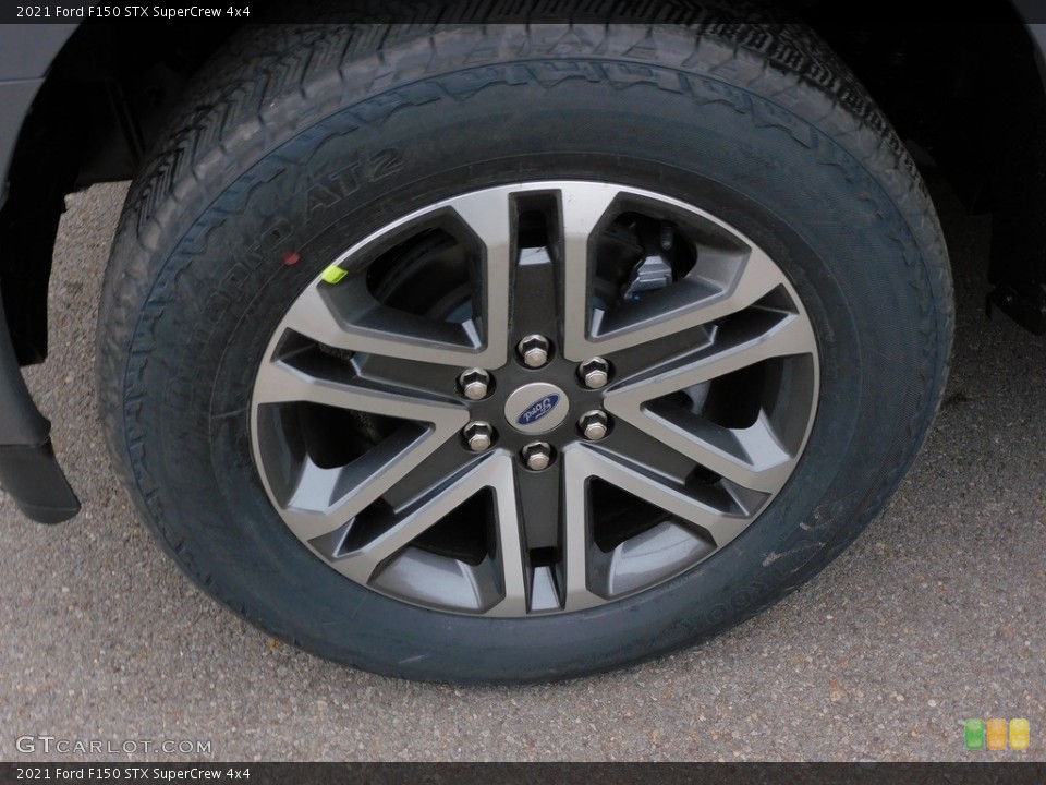 2021 Ford F150 STX SuperCrew 4x4 Wheel and Tire Photo #143140335