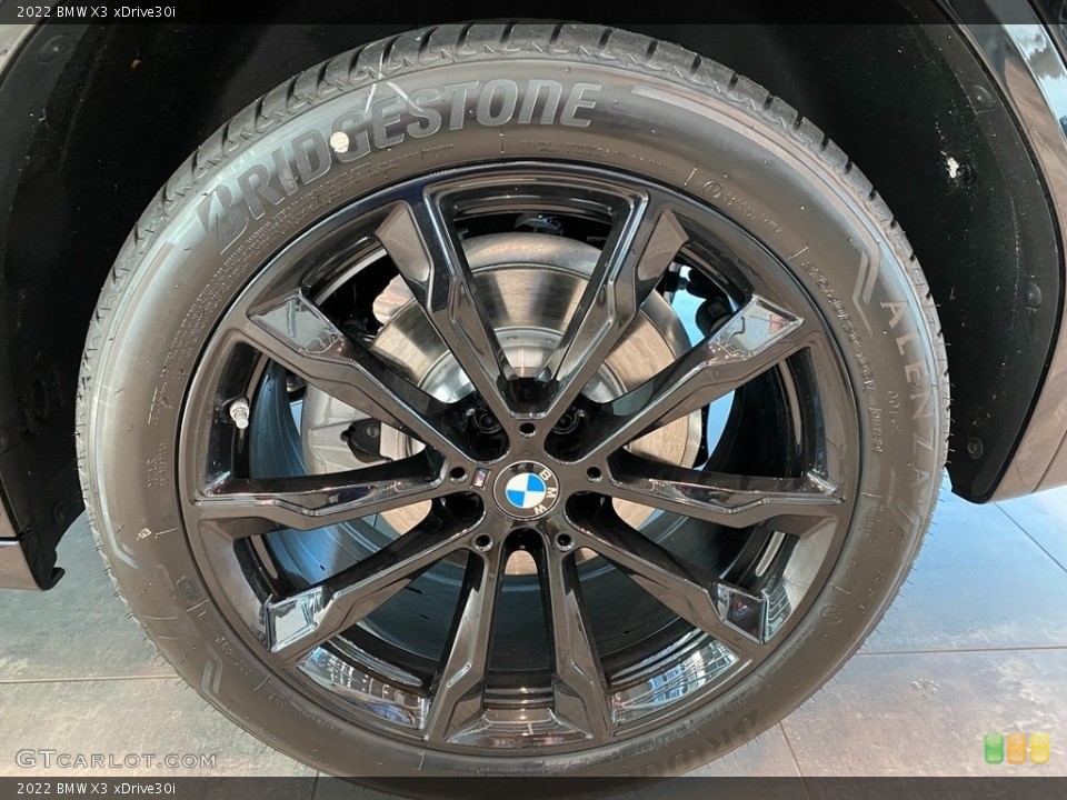 2022 BMW X3 xDrive30i Wheel and Tire Photo #143140961
