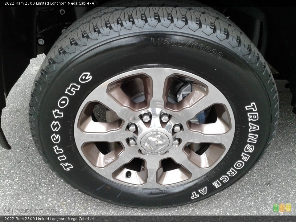 2022 Ram 2500 Limited Longhorn Mega Cab 4x4 Wheel and Tire Photo #143141946
