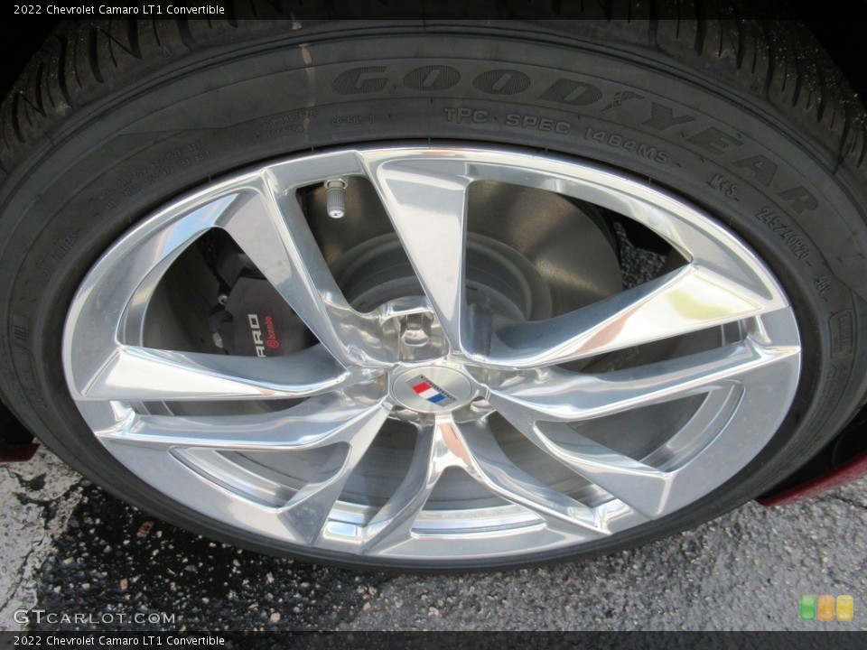 2022 Chevrolet Camaro LT1 Convertible Wheel and Tire Photo #143148658
