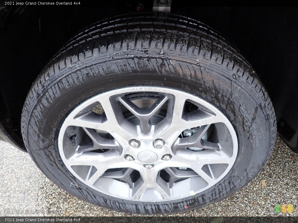 2021 Jeep Grand Cherokee Overland 4x4 Wheel and Tire Photo #143156346