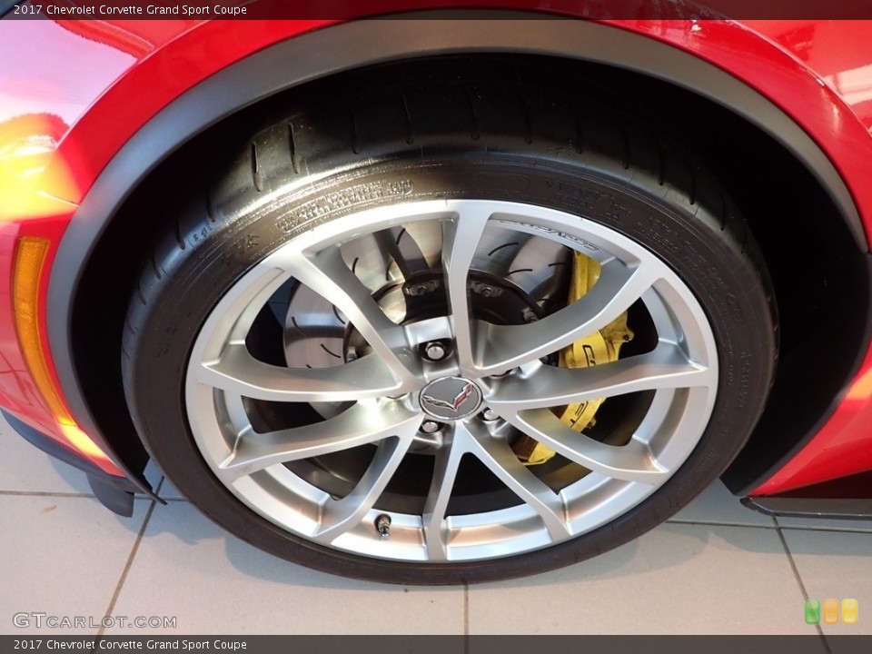 2017 Chevrolet Corvette Grand Sport Coupe Wheel and Tire Photo #143157132
