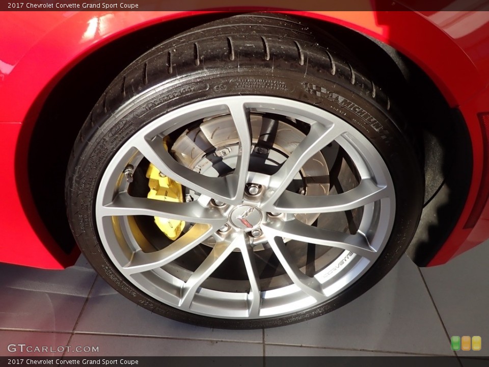 2017 Chevrolet Corvette Grand Sport Coupe Wheel and Tire Photo #143157150